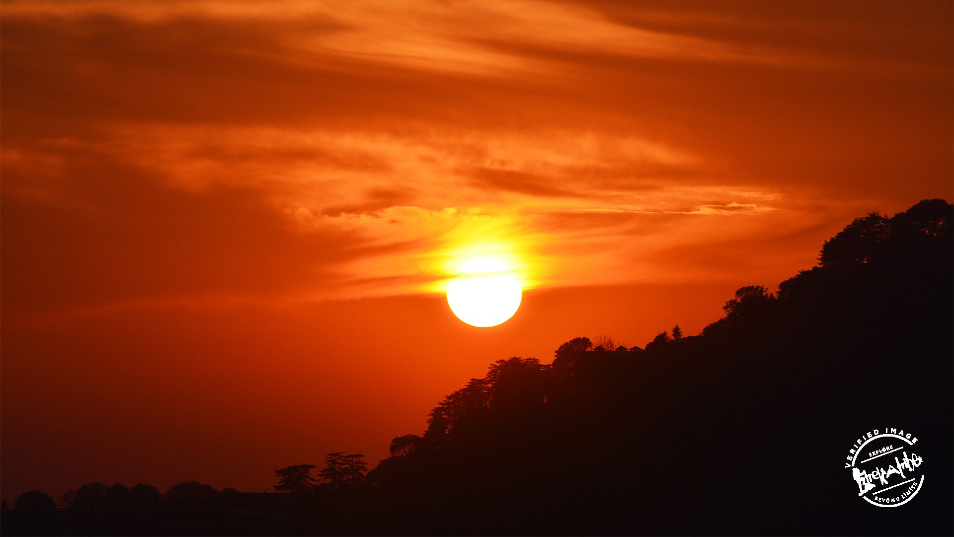 Sunset in Shimla is magical