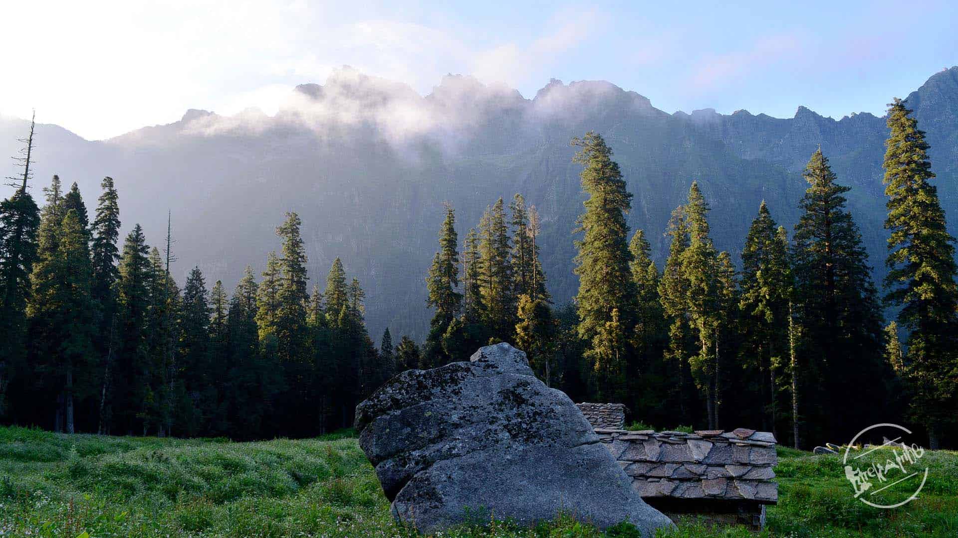 Chandernahan lake Trekking - Rohru , shimla