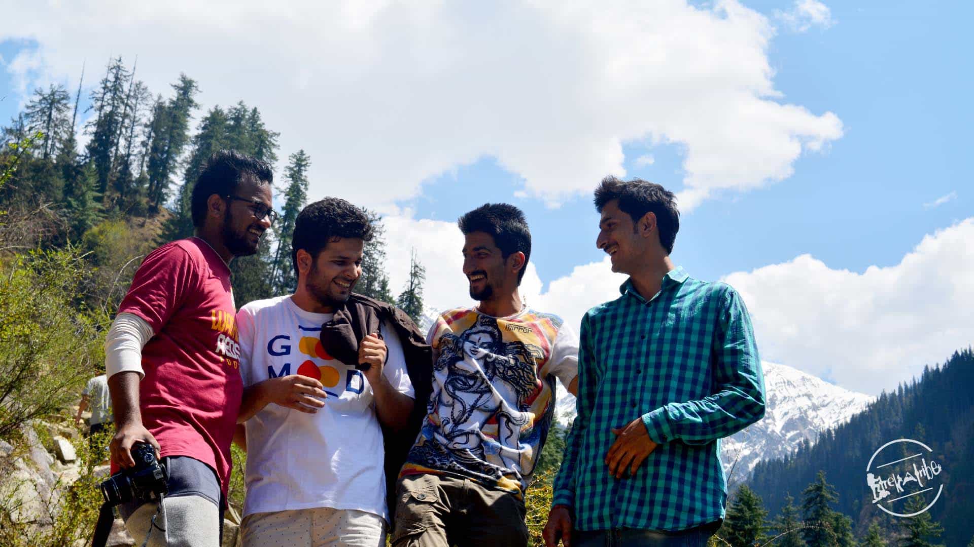 Happy faces in Grahan Village, Parvati Valley