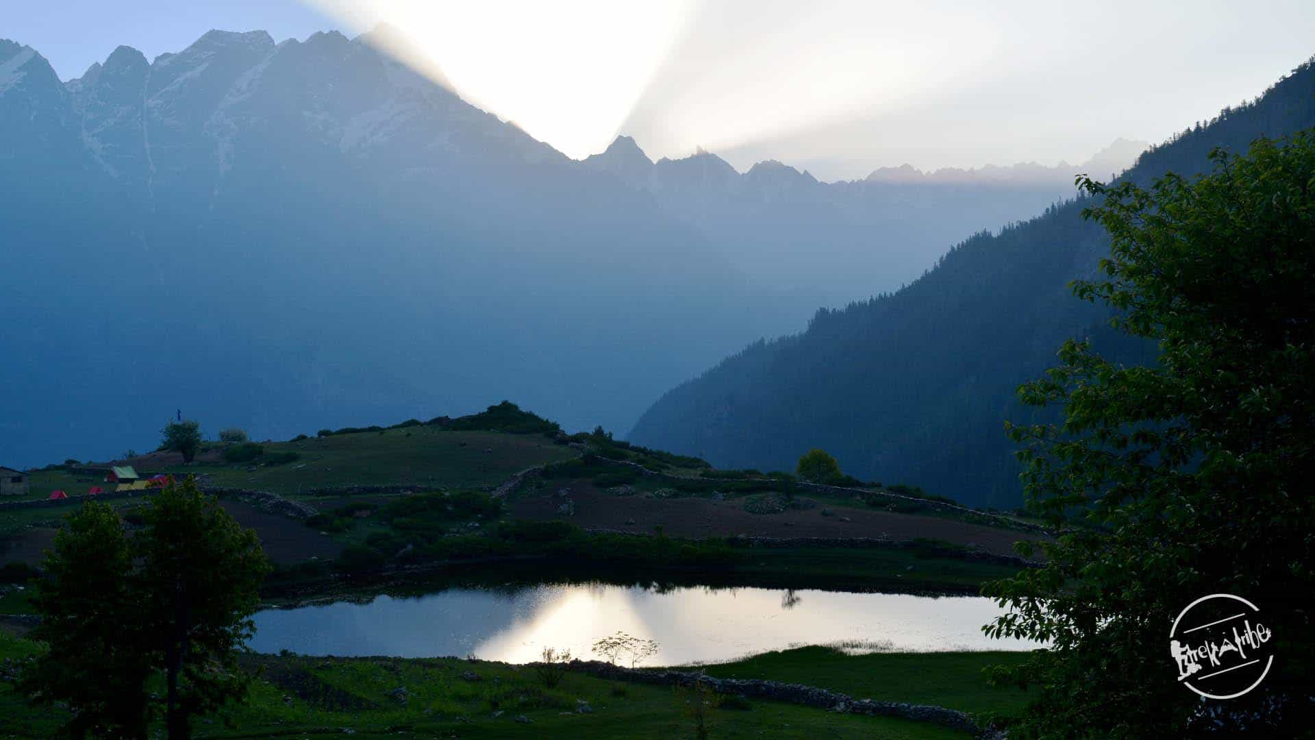 Rupin Pass Trek Sangla Kanda Lake