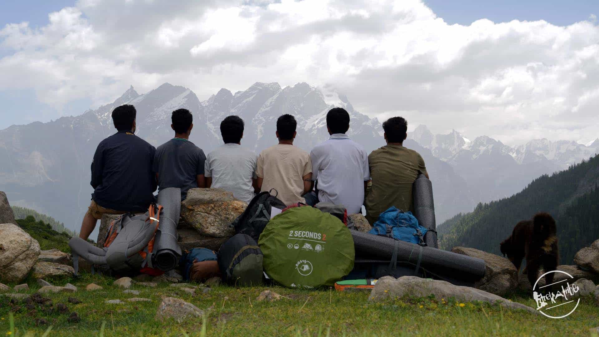 Rupin Pass Trekking - Beaautiful view of Kinner kailash range from Sangla Kanda