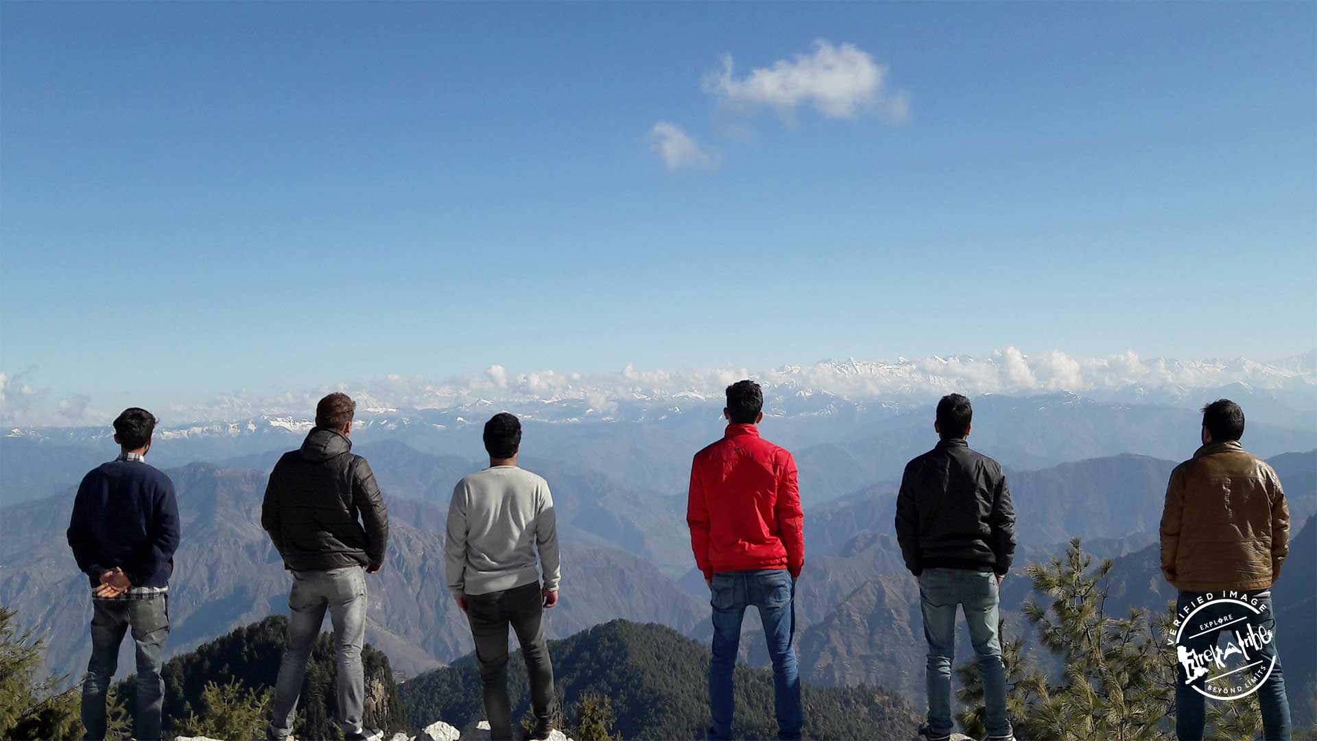 Shali Tibba Trek - View of Shrikhand Range