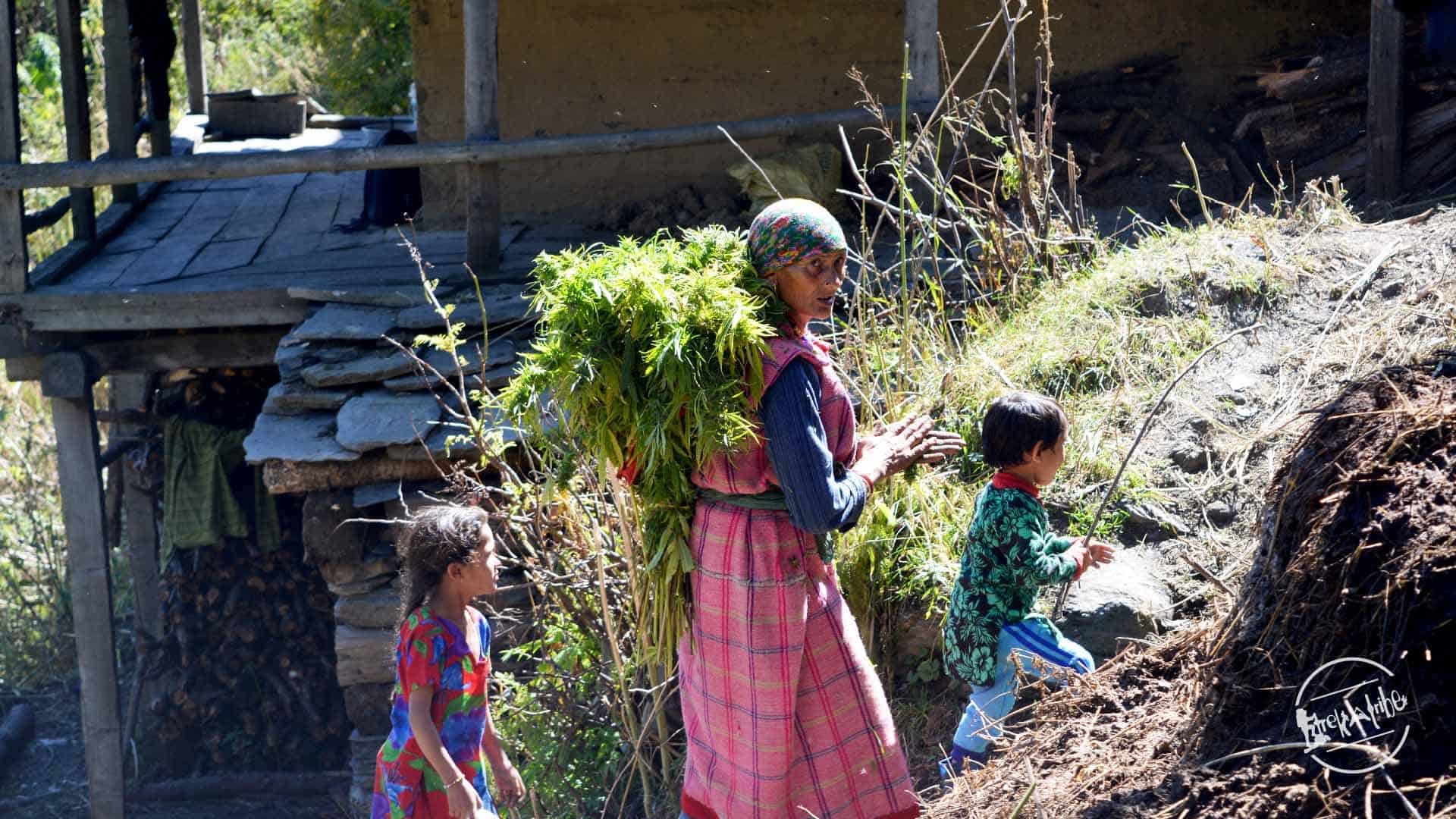 Local villagers of Parvati Valley