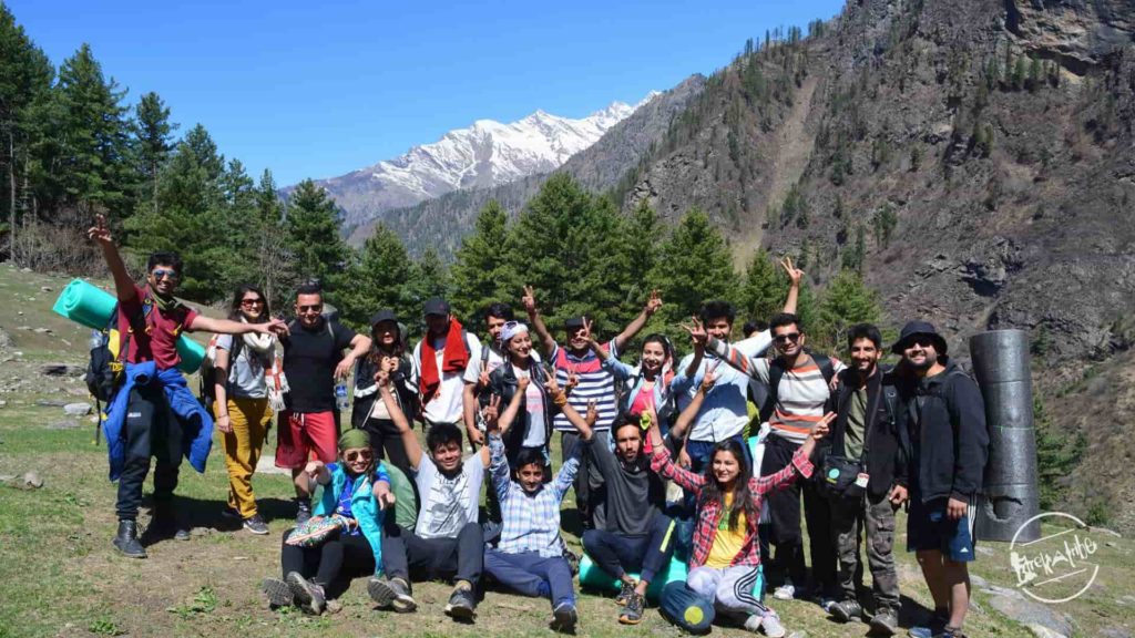 Kheerganga trek group - Parvati valley