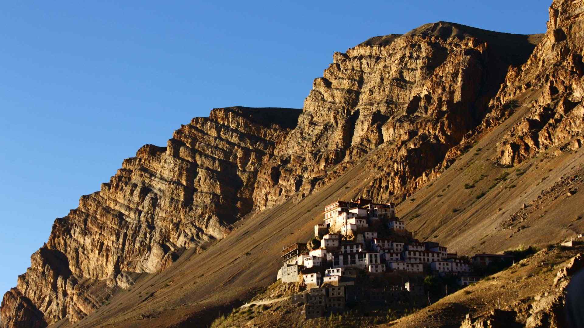 Key Monastery (Kye Gompa) Spiti valley, Himachal Pradesh