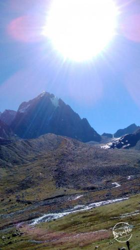 Sun Kissed Manimahesh Kailash Peak