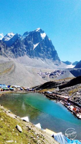 Manimahesh Lake Trek - Altitude 4,080 meters 13,390 feet