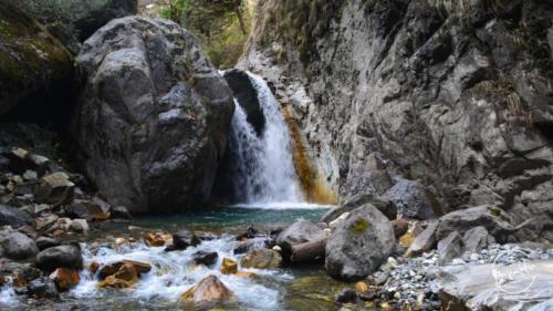 Grahan waterfall during november 