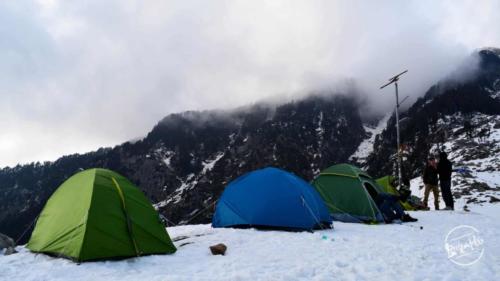 Trekatribe camping - Triund Trek in Dharamshala