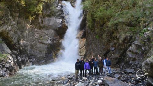 grahan village waterfall  2